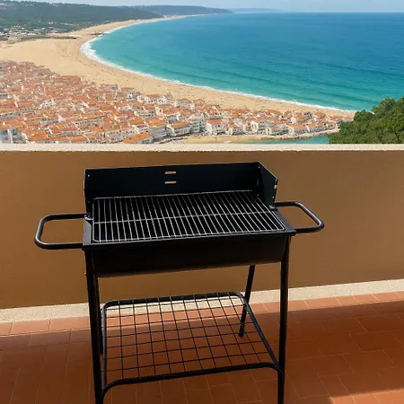 Almarea Ocean View & Private Panoramic Terrace Lejlighed Nazaré